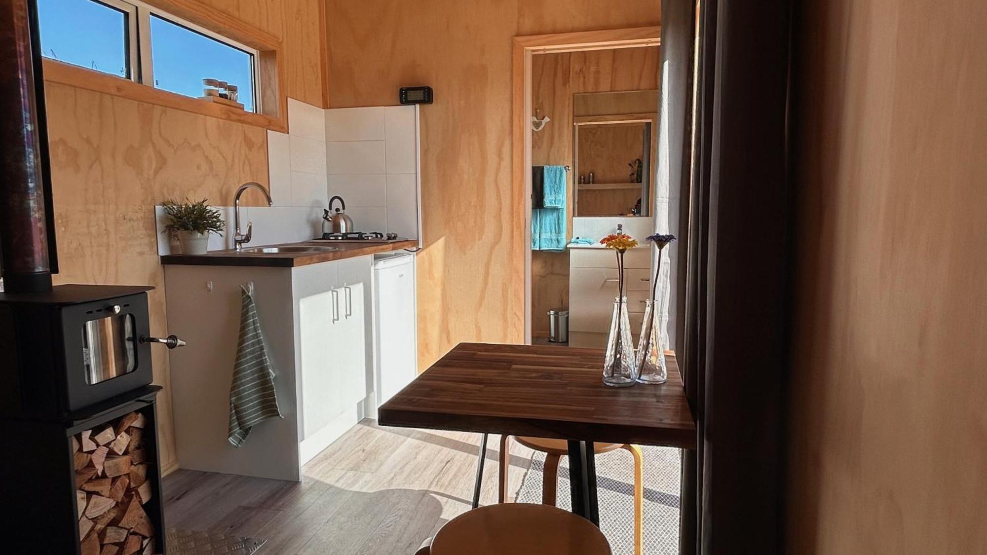 Cosy Tiny Container Cabin Carterton Exteriér fotografie